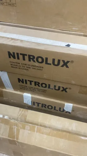 O Lâmpada Tubular Led T8 G13 18W 6500k Bivolt Nitrolux