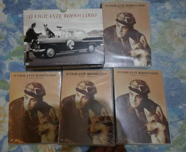 Box de dvd O Vigilante Rodoviário original Lacrado 