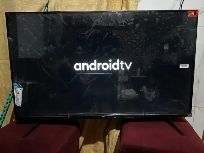 Smart tv TCL Android zerada sem marcas completa modelo novo