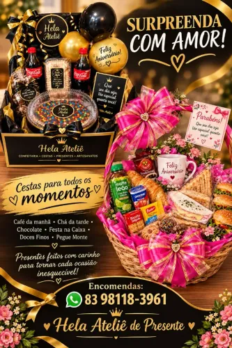 Cestas , doces e Pegue Monte
