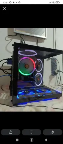 CPU GAME 8GB SSD 480GB + HD PLACA DE VÍDEO ACEITO CARTÃO DO GARANTIA 1500$