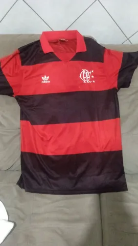 Camisa flamengo retrô 1981 do zico