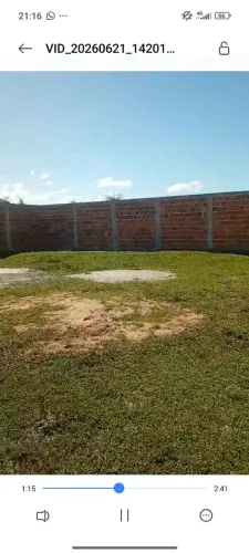 Lote no abais troco por carro interessado entre em contato watts *