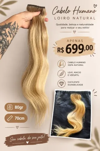 CABELO HUMANO LOIRO