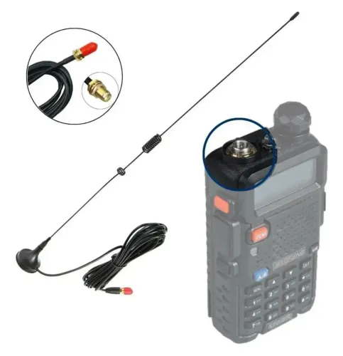 Antena para rádio comunicador baofeng