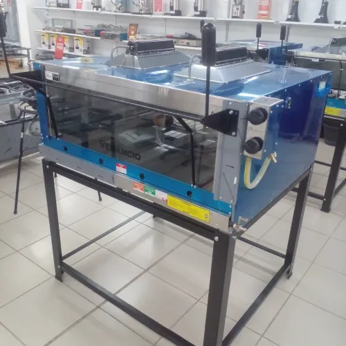 FORNO INDUSTRIAL A GÁS DE 1,10 EM INOX COM INFRA VERMELHOS, NOVO, PROMOÇÃO!!!!