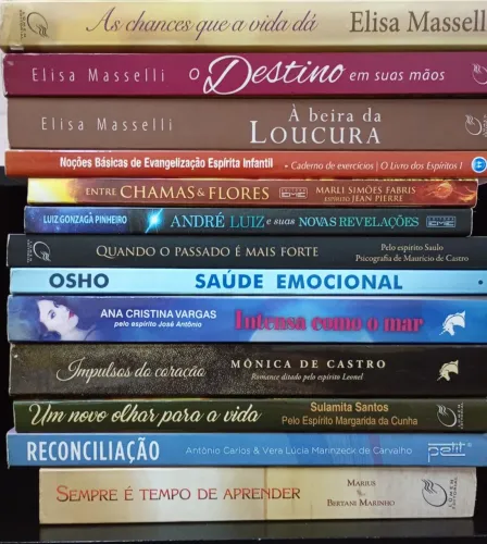 Kit Livros Espíritas Diversos Títulos