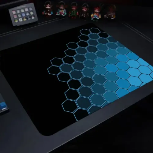 mousepad hexágono