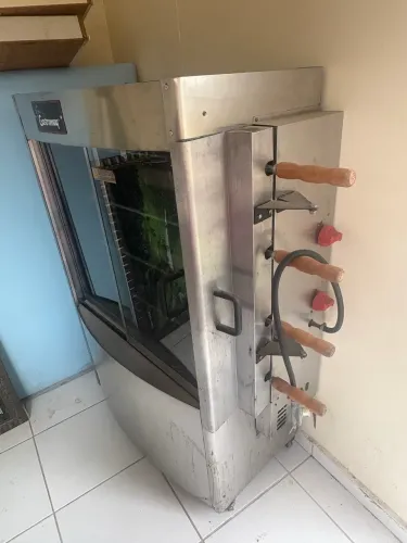 Forno turbo rotativo de frango gastromaq