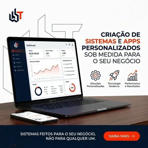 Criação de Sistemas, Sites e Apps Salvador