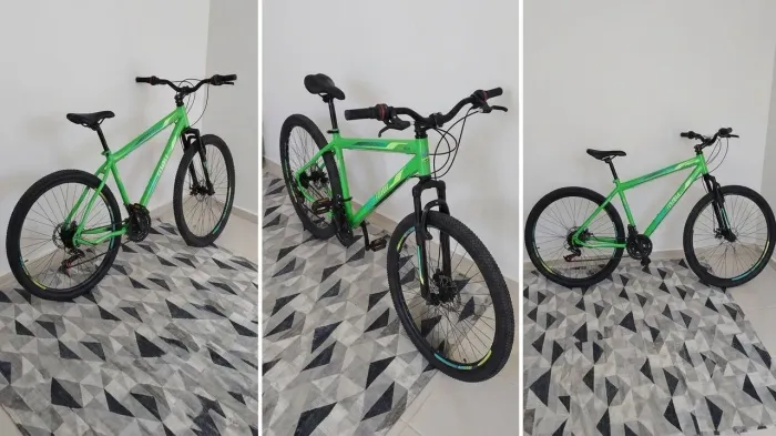 VENDO BICICLETA MORMAII JAWS 2.0 ARO 29 E SMARTWATCH GALAXY FIT 3