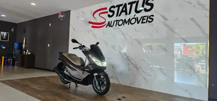 HONDA/PCX 150 DLX MARRON/BEGE