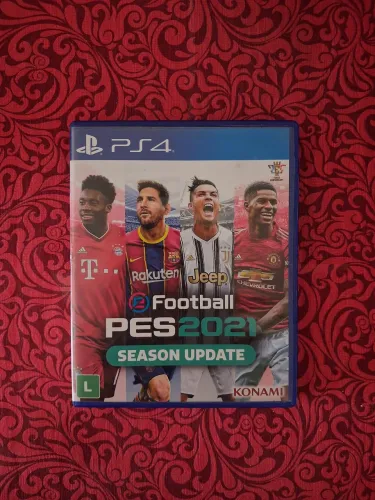 PES 21 SEASON UPDATE PS4 MÍDIA FÍSICA ORIGINAL - ULTIMO LANÇAMENTO DA LINHA