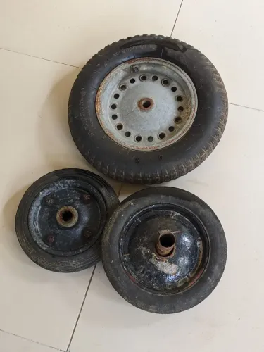 Rodas de carrinho de mão completas