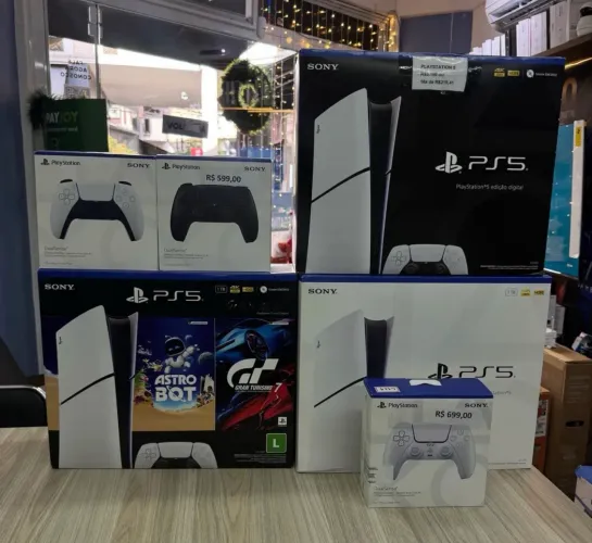 LOJA FÍSICA. PLAYSTATION 5 NACIONAIS NOVOS LACRADOS, GARANTIA SONY | RETIRADA IMEDIATA!