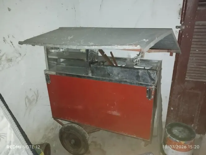 Carrinho de lanche para vender