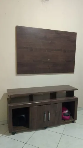 conjunto de painel e rack 