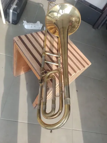 trombone de vara com rotor
