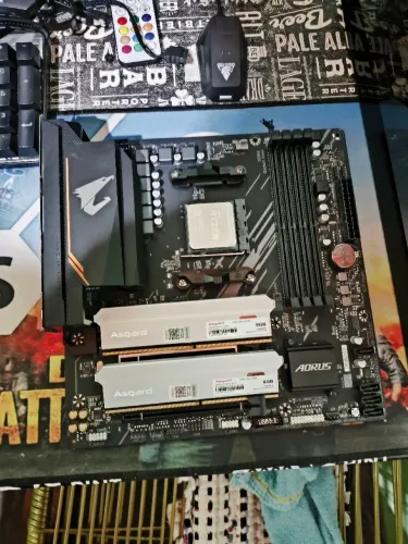 Kit Ryzen 5 5500, B550M AORUS, 16GB DDR4 ASGARD