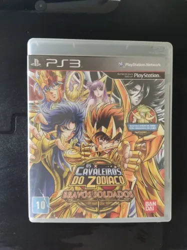 Cavaleiros Do Zodíaco Bravos Soldados PS3 Original Legendado PT-BR