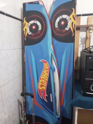 CAMA DE SOLTEIRO hot Wheels para criança 