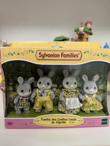 familia coelhos cauda de algodão 