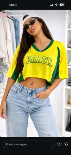 Cropped do Brasil