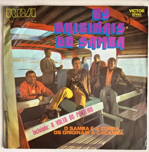 LP VINIL Os Originais do Samba - O Samba é a Corda... Os Originais a Caçamba