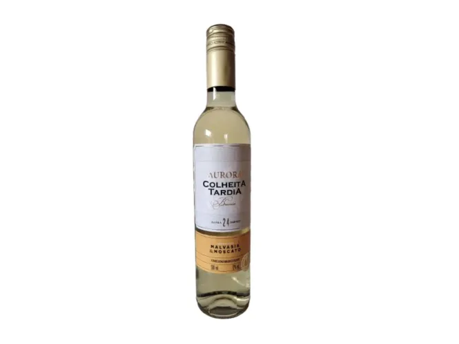 Vinho Aurora Colheita Branco 500ml - Vinho de Sobremesa