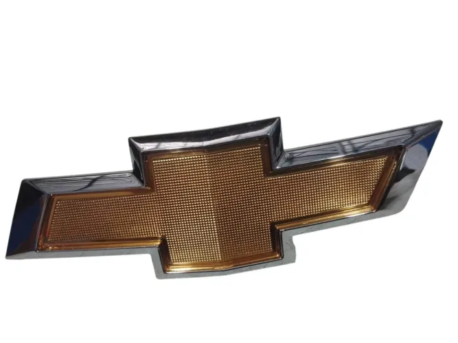 Emblema Grade Dianteira Original Gm Chevrolet Celta Prisma  Amarelo