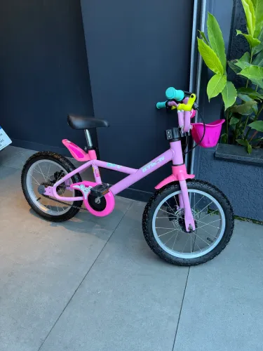 Bicicleta infantil Aro 16 - 500 Btwin Rosa