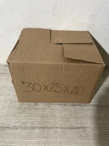 Lote de 100 caixas de papelão 30x25x20