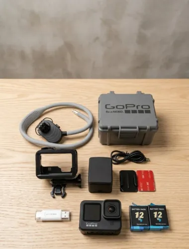 Gopro Hero 9 Black | +Acessorios | +2 Baterias extras | Zero marcas de uso