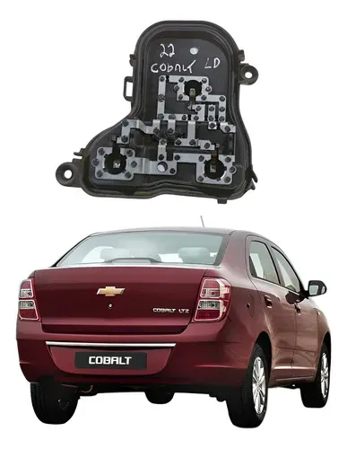 Circuito Soquete Lanterna Direita Chevrolet Cobalt 16 A 22 Direito/passageiro Preto