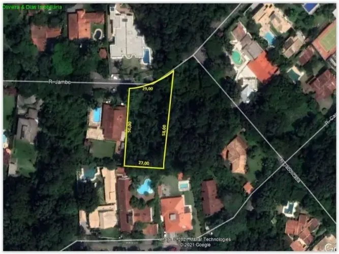 Terreno em Condomínio de Luxo - 1.403m² na Cidade de Cotia-SP, Bairro Algarve