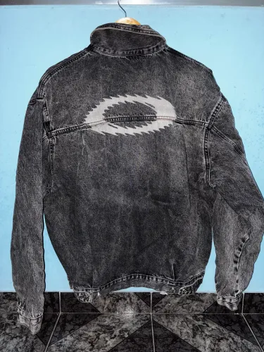 Jaqueta Oakley X Piet industrial Distressed Denim