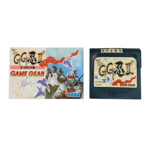 Shinobi 2 C/ Manual - Japonês - Sega Game Gear