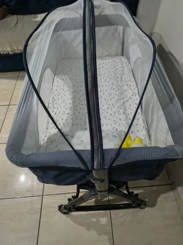 Berço Moisés acoplado