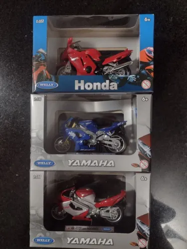 Moto miniatura lote