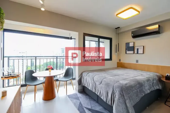 Studio Mobiliado à venda no Campo Belo com Lazer Completo, São Paulo, SP