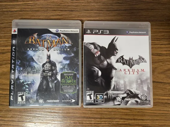 Jogos Coleção Batman 2 Jogos PS3