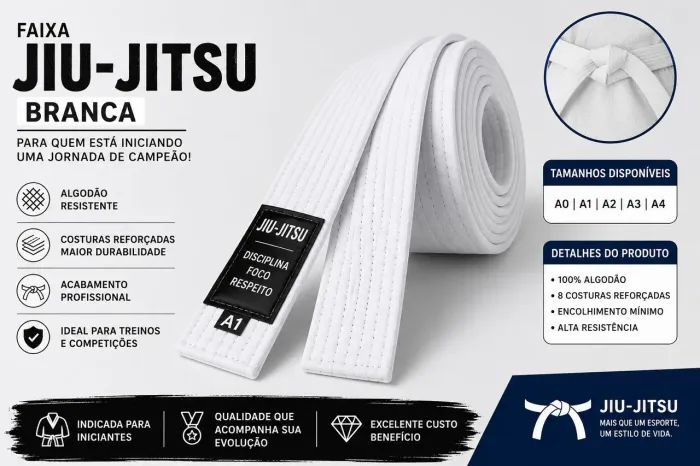 Faixa branca bjj