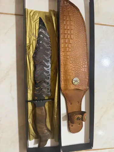 Faca mokumasco de colecionador