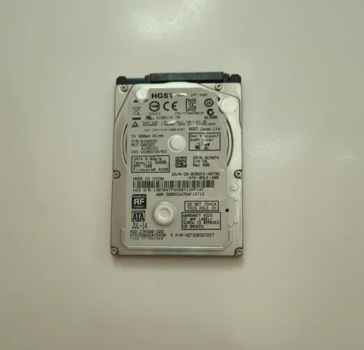 HD HGST 320GB 7200RPM SATA 6Gbs 2.5" Slim