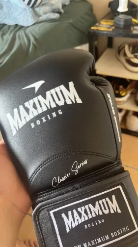 Luva de BOXE MAXIMUM 14oz + bandagens