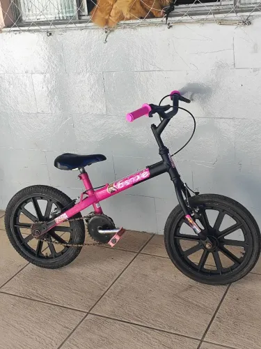 Bicicleta aro 16 feminina Caloi - Barbie