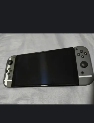 Nintendo switch oled edição smash bros.