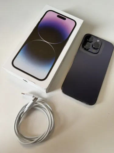 Apple Iphone 14 Pro (256gb) - Roxo - Excelente estado (completo)
