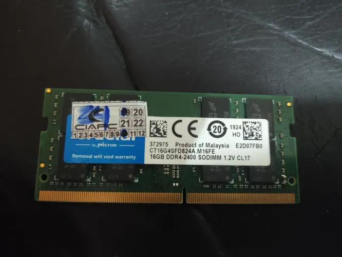 Memoria ram ddr4 16gb 2400mhz