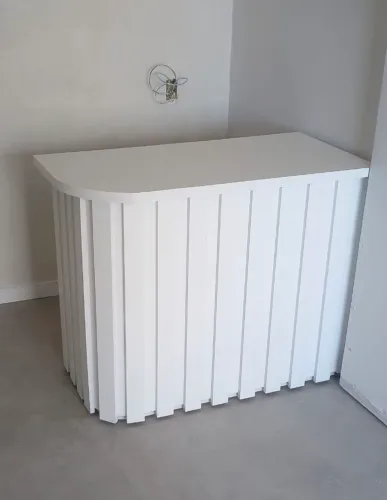 Balcão arredondado( frete e montagem grátis)